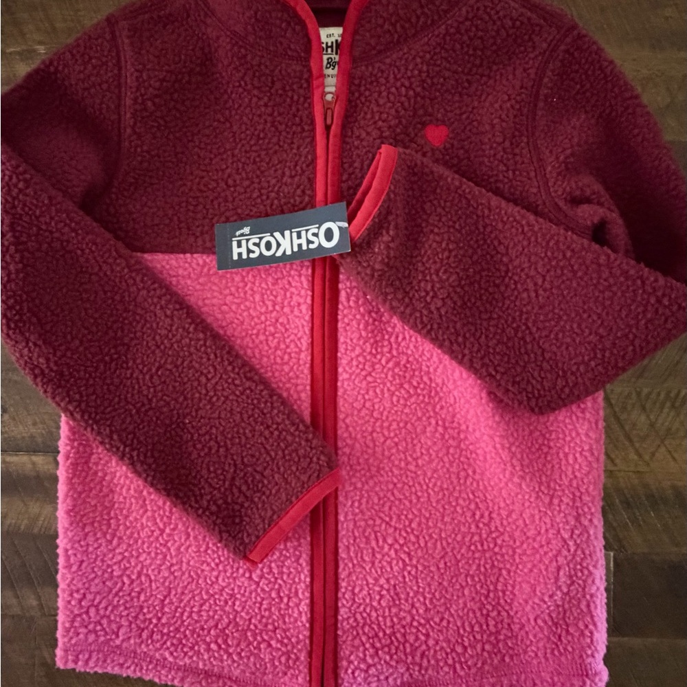OshKosh B'gosh Red Fleece Jacket
